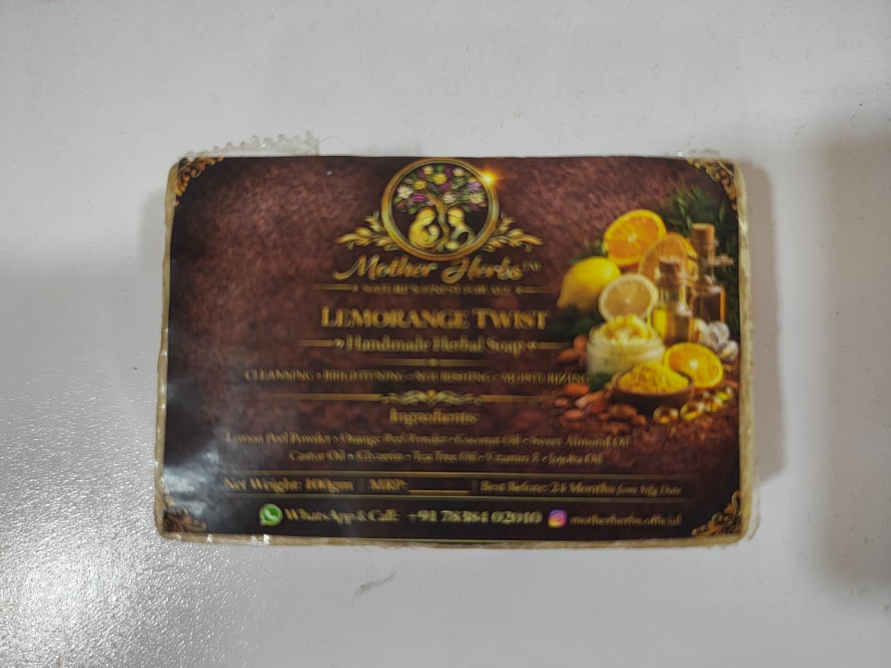 Lemongrass Twist Soap - View 2
