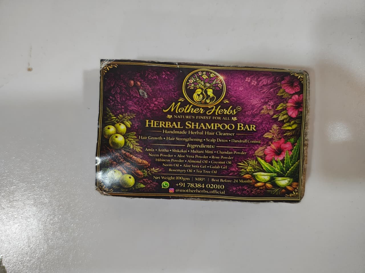 Herbal Shampoo Bar