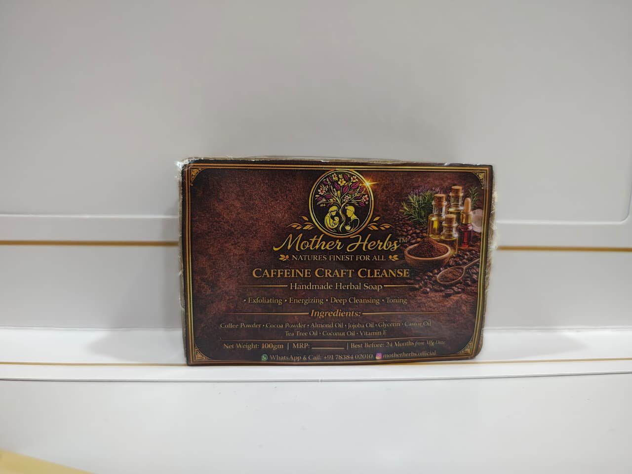 Curcuma/Citrus Cleanse Soap (label unclear)